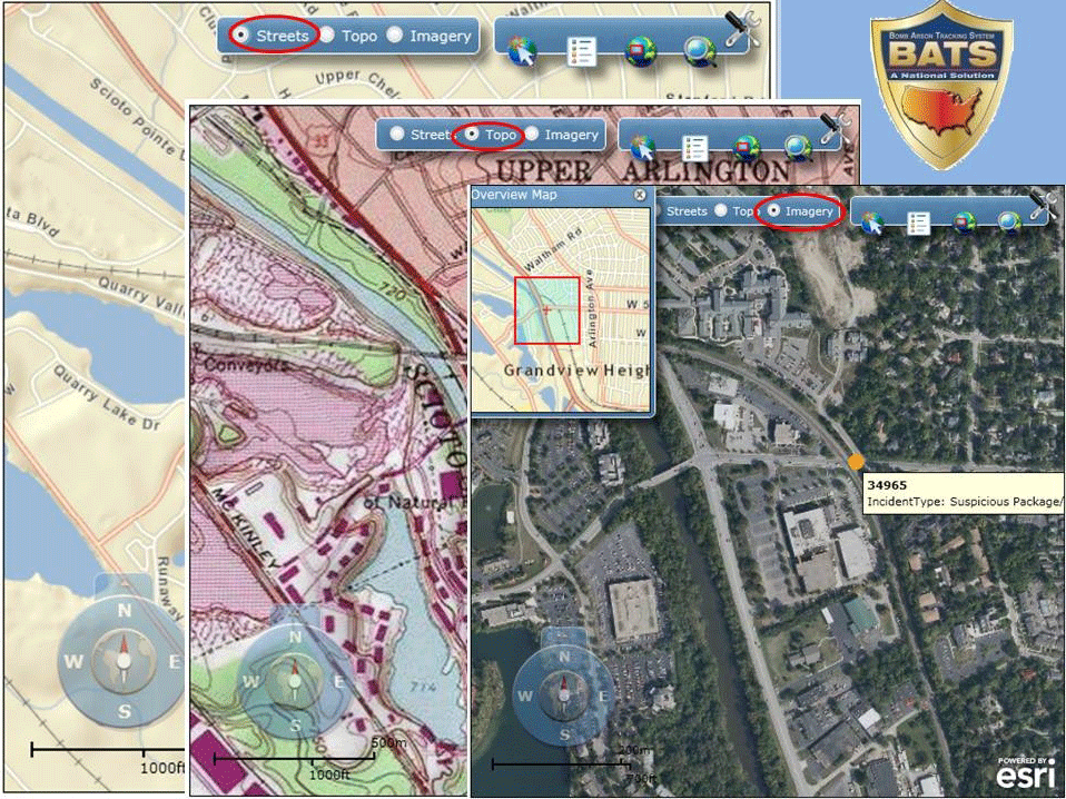 BATS GIS mapping