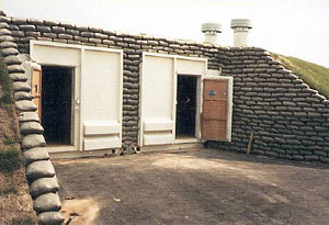 A storage bunker
