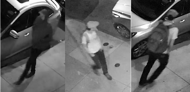 Philadelphia Police Department YouTube Channel video of person of interest in construction site/fire location before the fire.