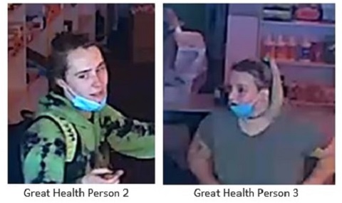 Great Health arson suspects
