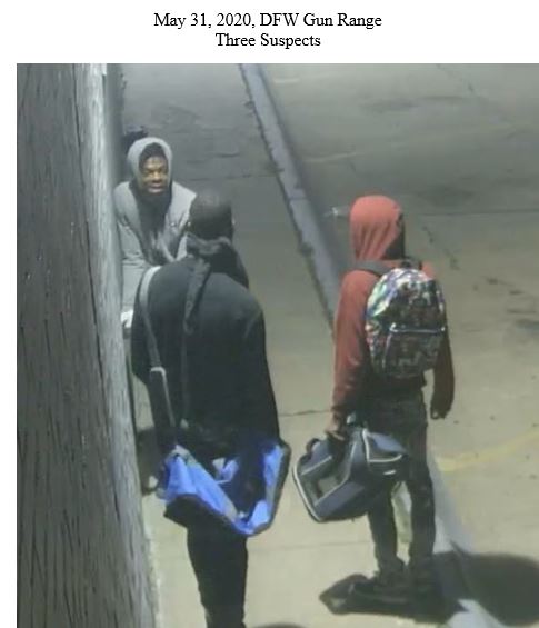 Robbery suspects, firearms, DFW Guns