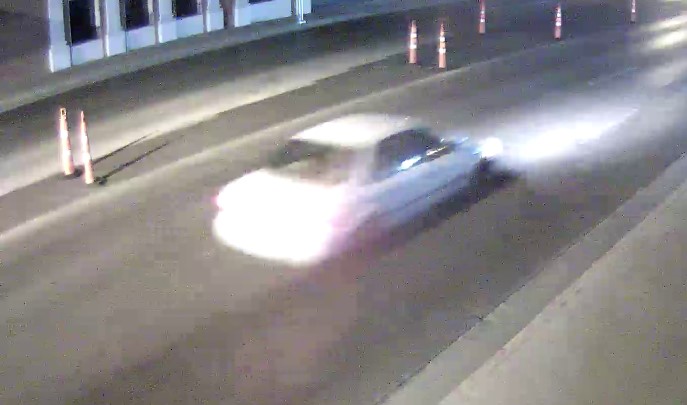 Security image of a the suspect's car.