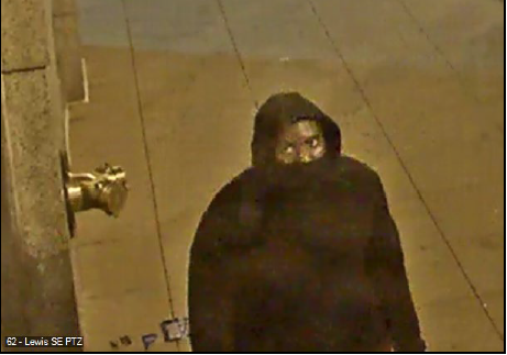 Suspect #5 is a male in a black outfit.