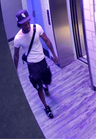 Photo of Ramel Deckard at hotel.
