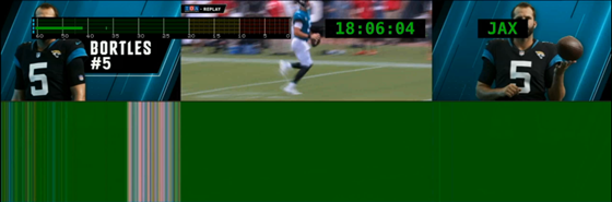 Errors in a game that was streaming