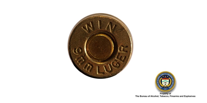 9 mm bullet bottom